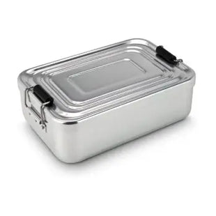 ROMINOX Quadra Lunchbox in Silber – Kompakt und modern für täglichen Genuss TK Gruppe® Grosshandel 