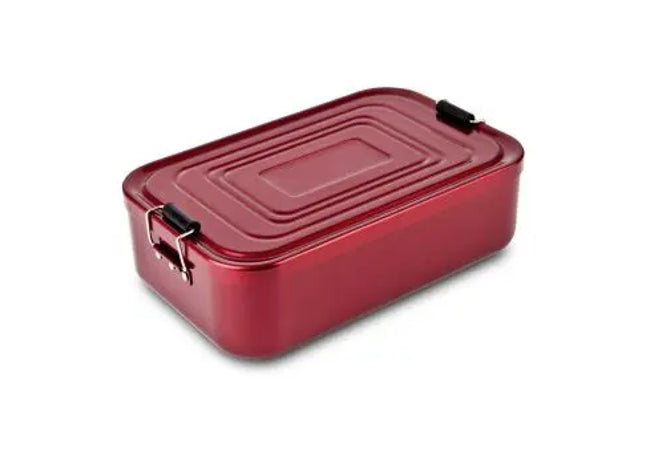 ROMINOX Quadra Rot XL Lunchbox – Großzügig & Stilvoll für den Alltag TK Gruppe® Grosshandel 