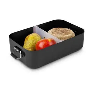 ROMINOX Quadra XL Lunchbox in Mattschwarz – Eleganz trifft Funktionalität TK Gruppe® Grosshandel 