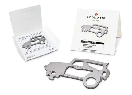 ROMINOX SUV Multitool-Schlüsselanhänger - 19 Funktionen für Unterwegs TK Gruppe® Grosshandel 