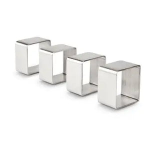 ROMINOX Serviettenringe Phero, Elegante Serviettenhalter für stilvolle Tischdekoration TK Gruppe® Grosshandel 