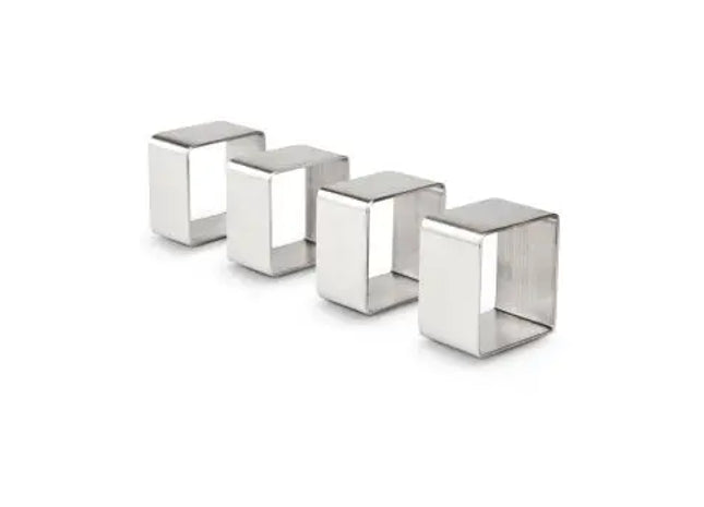 ROMINOX Serviettenringe Phero, Elegante Serviettenhalter für stilvolle Tischdekoration TK Gruppe® Grosshandel 