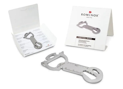 ROMINOX Snake Multifunktions-Tool - 18 Funktionen, Schlüsselanhänger TK Gruppe® Grosshandel 