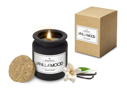 ROMOSCENT Luxus Vanille-Duftkerze, Aromatherapie Stimmungskerze TK Gruppe® Grosshandel 