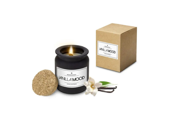 ROMOSCENT Luxus Vanille-Duftkerze, Aromatherapie Stimmungskerze TK Gruppe® Grosshandel 