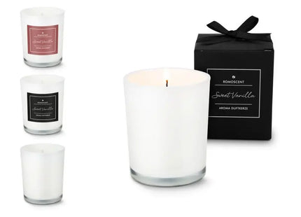 ROMOSCENT Sweet Vanilla Aromakerze – Cremige Vanilleduft Kerze TK Gruppe® Grosshandel 