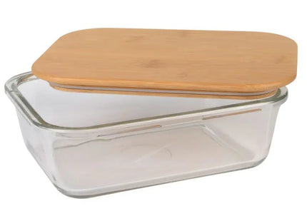 ROSILI L Lunchbox 1060ml - Brown & Transparent, Large Capacity, Durable Meal Container TK Gruppe® Grosshandel 