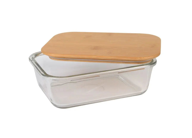 ROSILI L Lunchbox 1060ml - Brown & Transparent, Large Capacity, Durable Meal Container TK Gruppe® Grosshandel 
