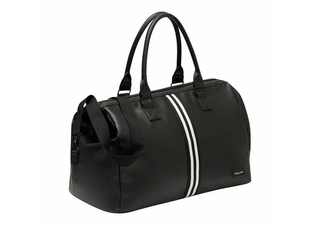 ROTTERDAM Weekender, Schwarz, Klassisch und Praktisch für Reisen und Wochenendausflüge TK Gruppe® Grosshandel 