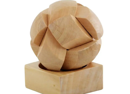 ROUND DEXTERITY Puzzle Ball, Braun, Förderung von Geschick & Logik TK Gruppe® Grosshandel 