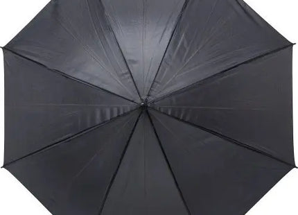 Rachel Automatik-Regenschirm aus Polyester Schwarz Windfest & Robust Stilvoller Regenschutz TK Gruppe® Grosshandel 