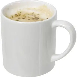 Rachelle Keramikbecher, Klassisches Weiß, Elegantes Design, 300ml TK Gruppe® Grosshandel 