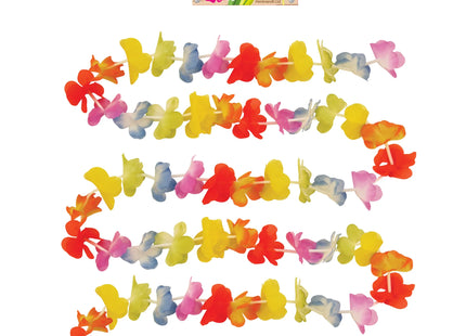 Rainbows Girlande Lei 300cm - Bunte Partydekoration Für Veranstaltungen und Feiern TK Gruppe® Grosshandel 