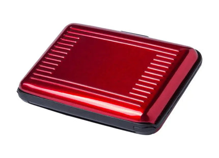 Rainol Kartenetui - Rot, Trendig, Kompakt, RFID-Schutz TK Gruppe® Grosshandel 