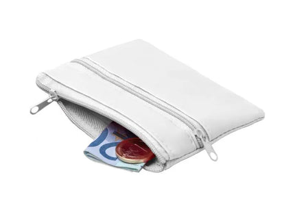 Ralf Brieftasche - Weiß Stilvolle Leder-Geldbörse für Damen und Herren TK Gruppe® Grosshandel 