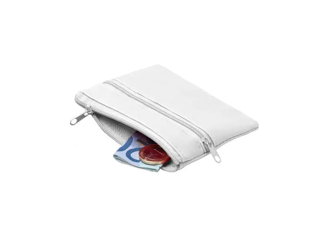 Ralf Brieftasche - Weiß Stilvolle Leder-Geldbörse für Damen und Herren TK Gruppe® Grosshandel 
