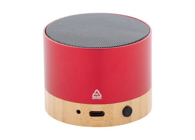 RalooBeat kabelloser Bluetooth-Speaker - rot - leistungsstark und stilvoll TK Gruppe® Grosshandel 