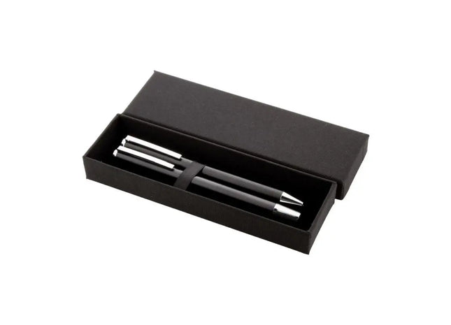 Ralum Schreibset in Tiefschwarz - Elegantes Büroaccessoire TK Gruppe® Grosshandel 