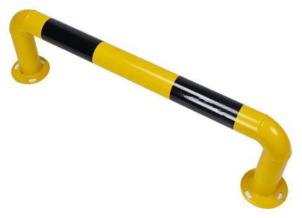 Rammschutzbügel 100 cm flach – Stahlgeländer zum Aufdübeln