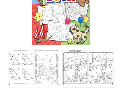 Rätselbuch Spaßformat 10,5x14,5 cm, 16 Seiten - Unterhaltsames Rätselbuch für Kinder TK Gruppe® Grosshandel 