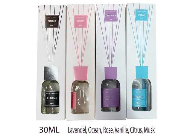 Raumduft Classic - 6er-Set, 30ml je Flasche, Raumlufterfrischer TK Gruppe® Grosshandel 