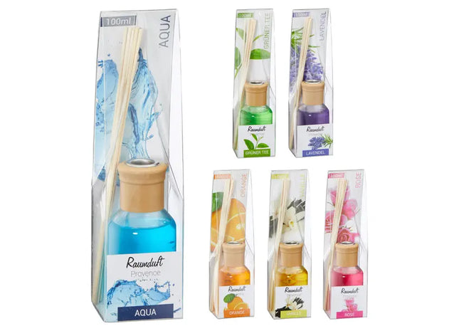 Raumduft Provence - 6er-Set, 100ml je Flasche, Raumlufterfrischer für Zuhause TK Gruppe® Grosshandel 