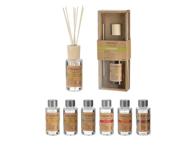 Raumduft-Set, 6er-Pack, je 100ml - Premium-Raumlufterfrischer für Zuhause und Büro TK Gruppe® Grosshandel 