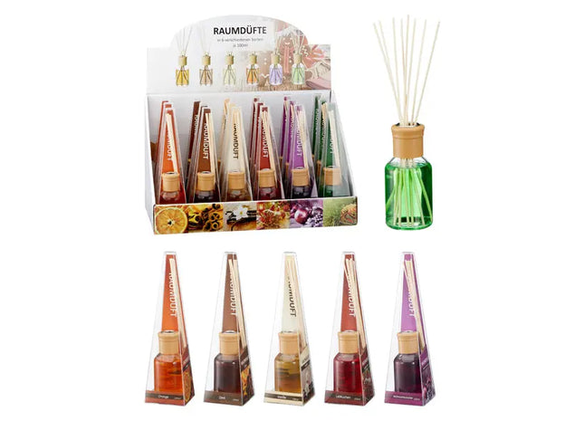 Raumduft, Top XMAS - 6er-Set, 100ml je Flasche, Festlicher Lufterfrischer TK Gruppe® Grosshandel 