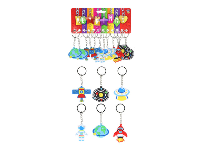 Raumfahrt Figurenset, 5 cm, 6 verschiedene Designs - Ideal für Sammler & Deko TK Gruppe® Grosshandel 
