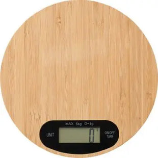 Reanne Bambus Küchenwaage in Braun – Präzise & Ökologisch TK Gruppe® Grosshandel 