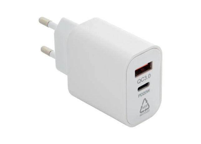Recharge USB-Ladegerät - Weiß Effizientes, Schnellladendes USB-Netzteil für Alle Ihre Geräte TK Gruppe® Grosshandel 