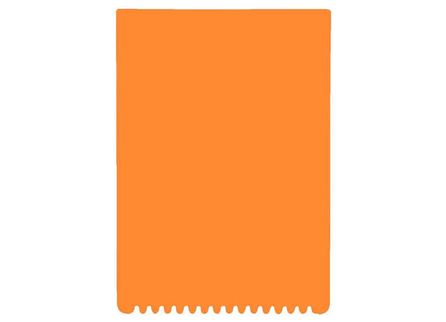 Rechteckiger Eiskratzer Standard-Orange - Effektives Reinigungszubehör TK Gruppe® Grosshandel 