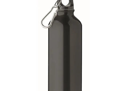 Recycelte REMOSS Aluminiumflasche, 500 ml, Umweltfreundlich, Schwarz TK Gruppe® Grosshandel 