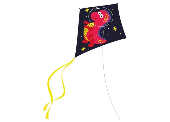 Recycelter Flugdrachen Space Dino TK Gruppe® Grosshandel 