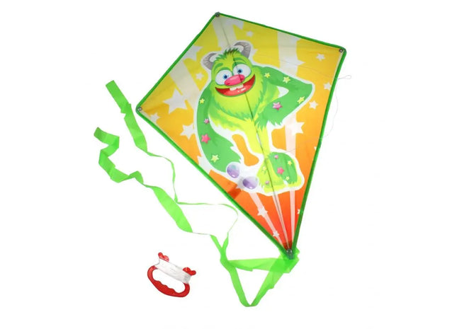 Recycelter Flugdrachen namens "Monster" TK Gruppe® Grosshandel 