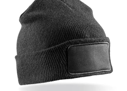 Recycled Double Knit Printers Beanie TK Gruppe® Grosshandel 