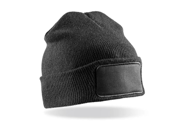 Recycled Double Knit Printers Beanie TK Gruppe® Grosshandel 
