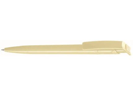 Recycled Pet Pen Druckkugelschreiber in Beige - Umweltfreundlich & Stilvoll TK Gruppe® Grosshandel 