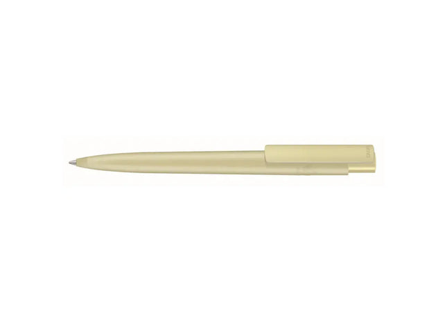 Recycled Pet Pen Pro F Druckkugelschreiber, Beige, Öko-Effizient & Ergonomisch TK Gruppe® Grosshandel 