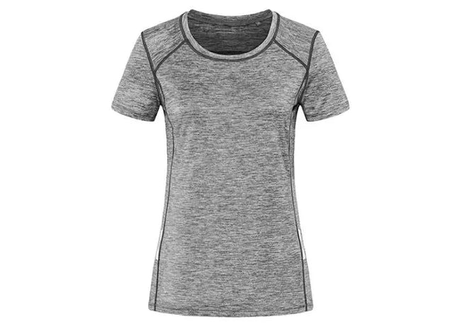 Recycled Sports-T Reflect Women: Nachhaltige & Reflektierende Sport-T-Shirts für Damen – Top Performance TK Gruppe® Grosshandel 