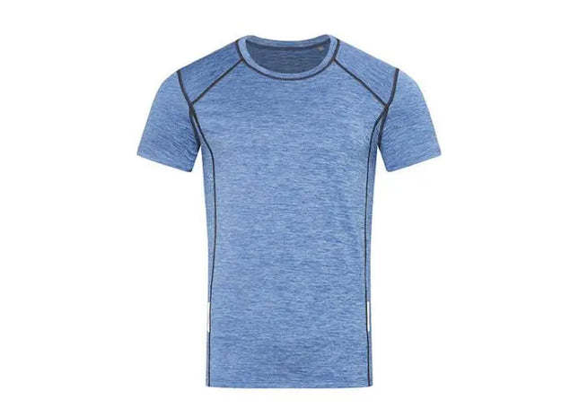 Recycled Sports-T Reflect: Nachhaltig, Atmungsaktiv, Reflektierend für Sichere Workouts TK Gruppe® Grosshandel 