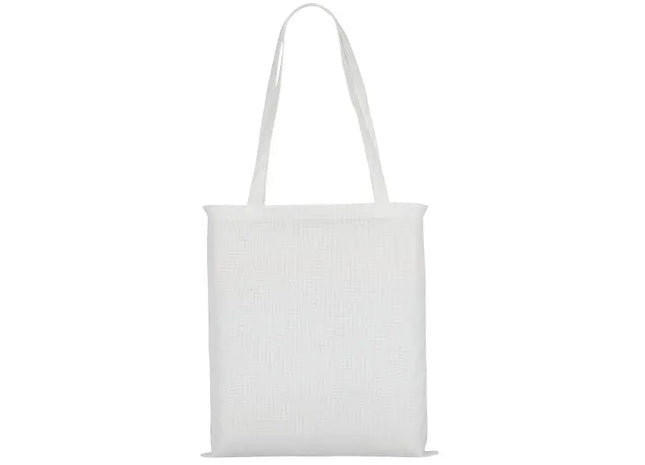 Recycling-Tasche mit zwei langen Henkeln - Weiß Umweltfreundliche und vielseitige Tragetasche TK Gruppe® Grosshandel 