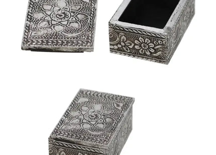 Refined Shiva Jewelry Casket, Silver, Approx. 8x5cm TK Gruppe® Grosshandel 