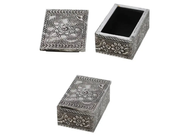 Refined Shiva Jewelry Casket, Silver, Approx. 8x5cm TK Gruppe® Grosshandel 