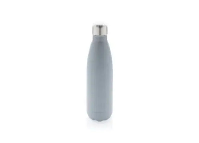 Reflektierende Vakuumisolierte Trinkflasche, Langlebig & Stilvoll, 750 ml - Grau TK Gruppe® Grosshandel 