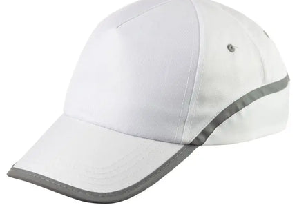 Reflektierende Weiße Cap für Sport und Freizeit TK Gruppe® Grosshandel 