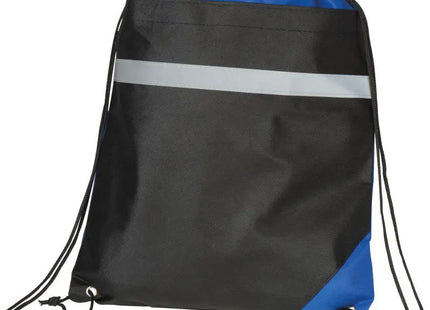 Reflektierender Sportbeutel Bochum - blau - sicherer und stilvoller Begleiter für Sport und Freizeit TK Gruppe® Grosshandel 