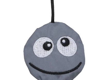ReflexMonsta Gesicht Glücklich Silber - Fröhlicher Sicherheitsreflektor TK Gruppe® Grosshandel 