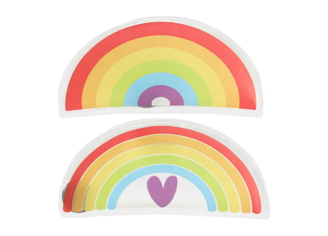 Regenbogen Taschenheizkissen, 2er-Set, ca. 11,5 cm Breit TK Gruppe® Grosshandel 