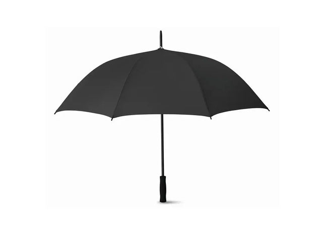 Regenschirm SWANSEA Schwarz 68,5 cm Robuster & Stilvoller Wetterschutz TK Gruppe® Grosshandel 